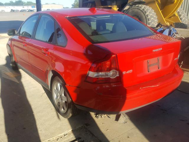 YV1MS382972294557 - 2007 VOLVO S40 2.4I RED photo 3