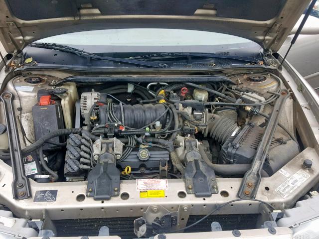 2G4WB55K111166203 - 2001 BUICK REGAL LS TAN photo 7