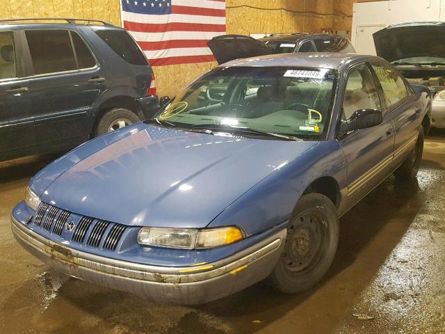 2C3EL56T4RH187350 - 1994 CHRYSLER CONCORDE BLUE photo 2