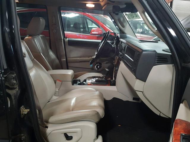 1J8HG58296C295987 - 2006 JEEP COMMANDER BLACK photo 5