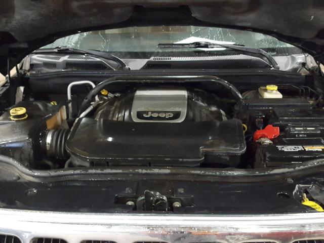 1J8HG58296C295987 - 2006 JEEP COMMANDER BLACK photo 7