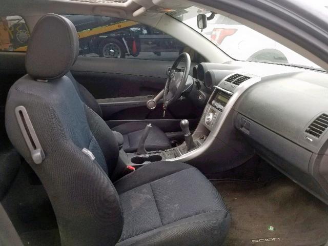 JTKDE167590296913 - 2009 TOYOTA SCION TC გრაფიტი ფოტო 5