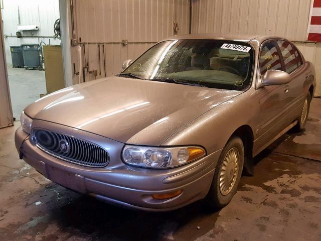 1G4HP54K2Y4133298 - 2000 BUICK LESABRE CU TAN photo 2