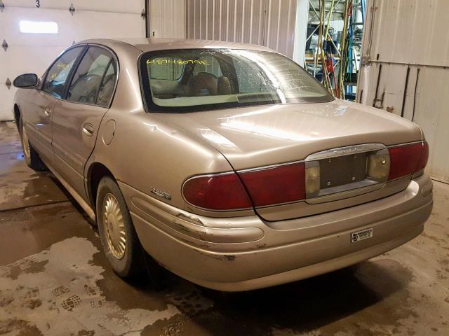 1G4HP54K2Y4133298 - 2000 BUICK LESABRE CU TAN photo 3