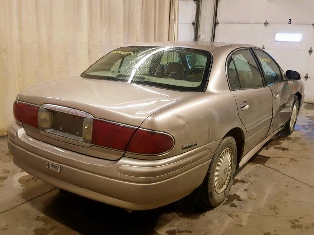 1G4HP54K2Y4133298 - 2000 BUICK LESABRE CU TAN photo 4