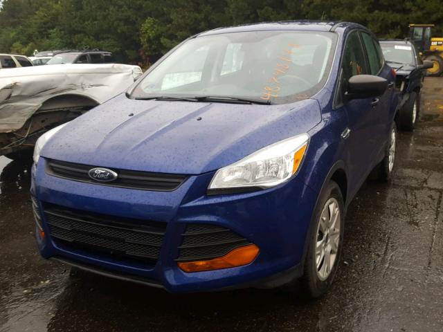 1FMCU0F77GUA17589 - 2016 FORD ESCAPE S BLUE photo 2