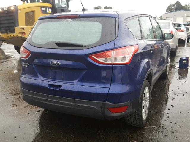 1FMCU0F77GUA17589 - 2016 FORD ESCAPE S BLUE photo 4