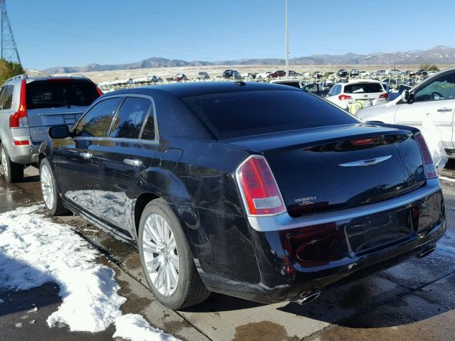 2C3CCACG2CH234647 - 2012 CHRYSLER 300 LIMITE BLACK photo 3