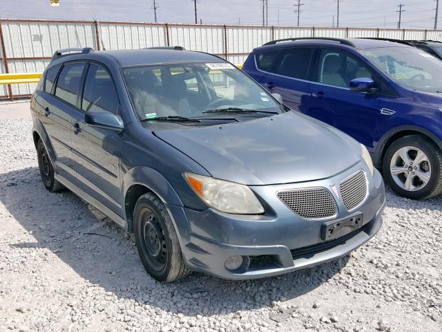 5Y2SL65857Z414317 - 2007 PONTIAC VIBE BLUE photo 1