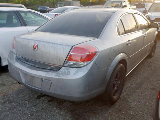 1G8ZS57N28F169133 - 2008 SATURN AURA XE GRAY photo 4