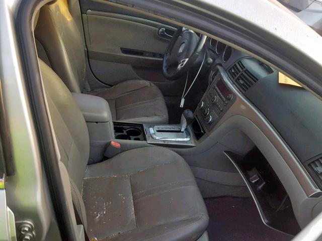 1G8ZS57N28F169133 - 2008 SATURN AURA XE GRAY photo 5