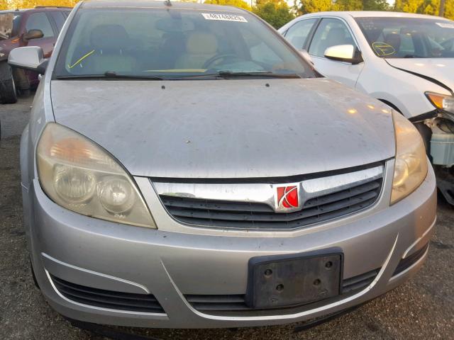 1G8ZS57N28F169133 - 2008 SATURN AURA XE GRAY photo 9