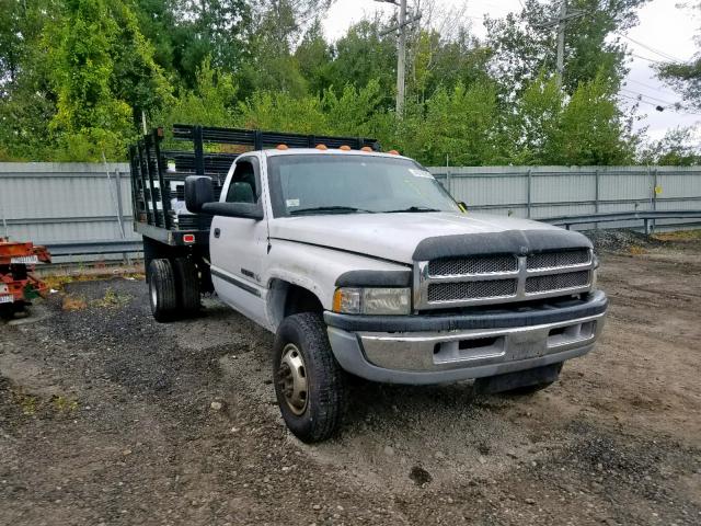 3B6MC36561M501989 - 2001 DODGE RAM 3500 WHITE photo 1