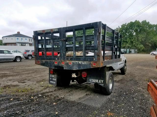 3B6MC36561M501989 - 2001 DODGE RAM 3500 WHITE photo 4