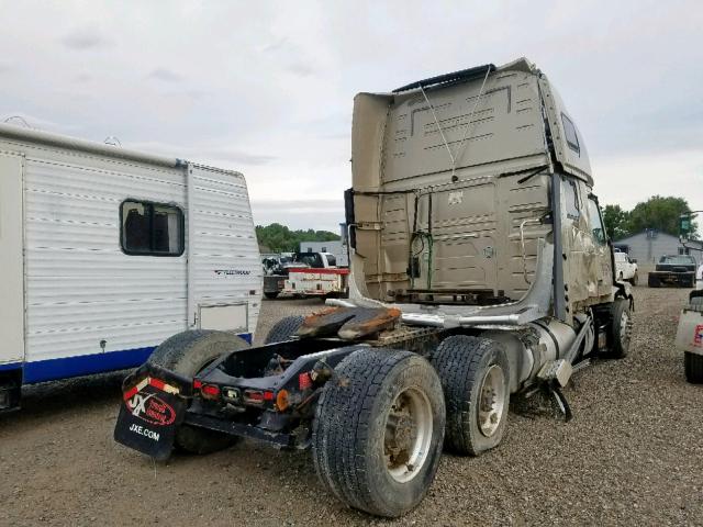 4V4NC9EJ2EN165856 - 2014 VOLVO VN VNL TAN photo 4