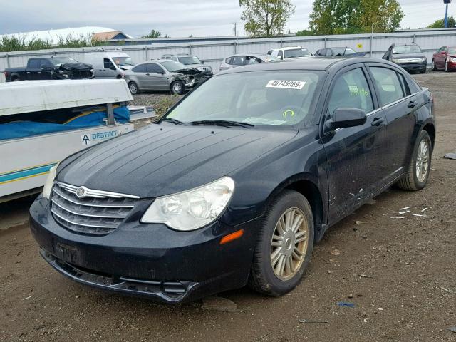 1C3LC56K57N662989 - 2007 CHRYSLER SEBRING TO BLACK photo 2