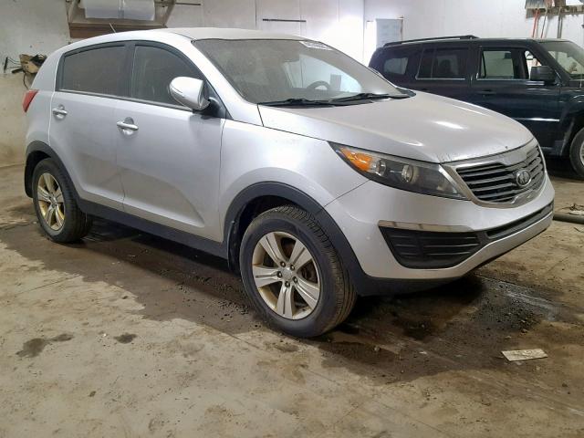 KNDPB3A22C7344130 - 2012 KIA SPORTAGE B SILVER photo 1