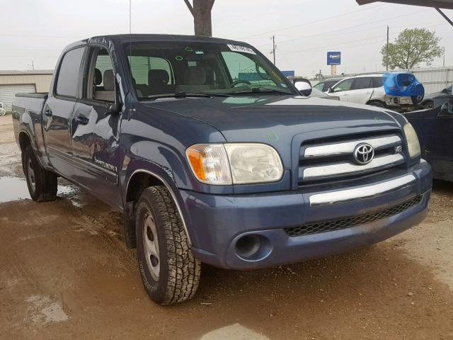 5TBET34166S557172 - 2006 TOYOTA TUNDRA DOU BLUE photo 1