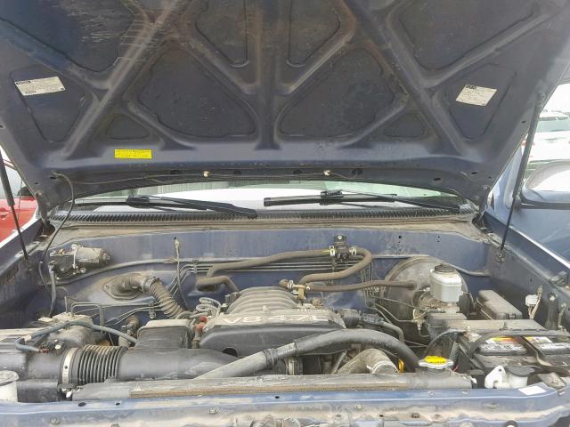 5TBET34166S557172 - 2006 TOYOTA TUNDRA DOU BLUE photo 7