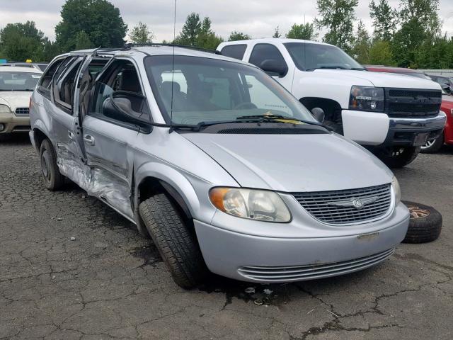 2C4GP74L81R323968 - 2001 CHRYSLER TOWN & COU SILVER photo 1