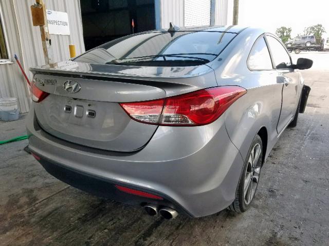 KMHDH6AE3DU007302 - 2013 HYUNDAI ELANTRA CO GRAY photo 4