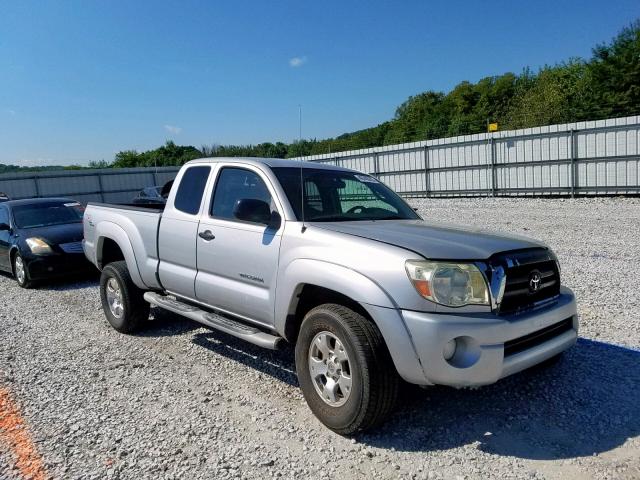 5TETU62N46Z154281 - 2006 TOYOTA TACOMA PRE SILVER photo 1