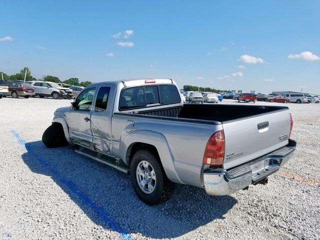 5TETU62N46Z154281 - 2006 TOYOTA TACOMA PRE SILVER photo 3