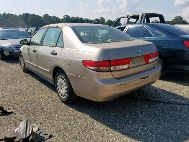 JHMCM56133C051900 - 2003 HONDA ACCORD DX BEIGE photo 3