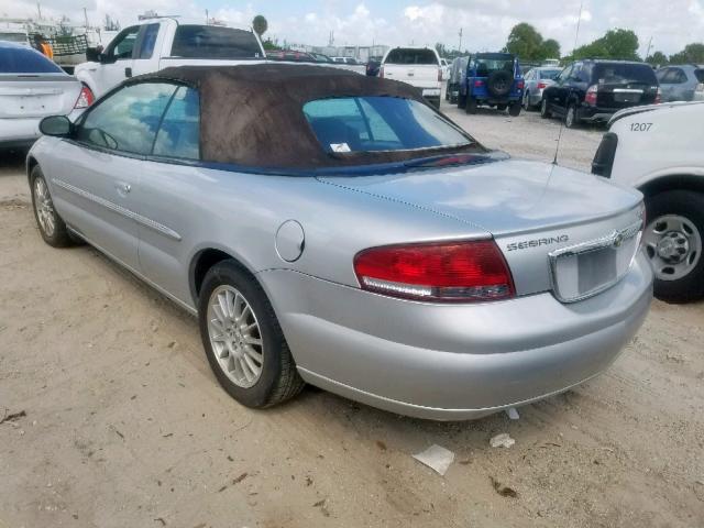 1C3EL55R96N216849 - 2006 CHRYSLER SEBRING TO SILVER photo 3