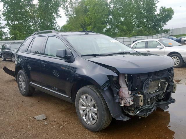 2FMDK4JC9ABB05126 - 2010 FORD EDGE SEL BLACK photo 1