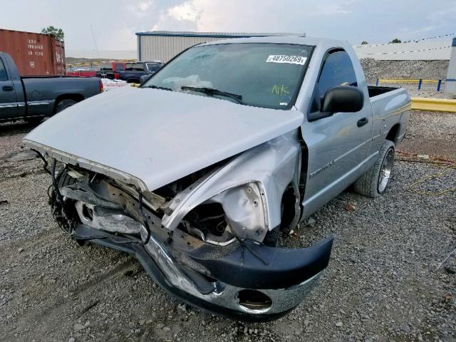 1D7HA16K16J145166 - 2006 DODGE RAM 1500 S SILVER photo 2