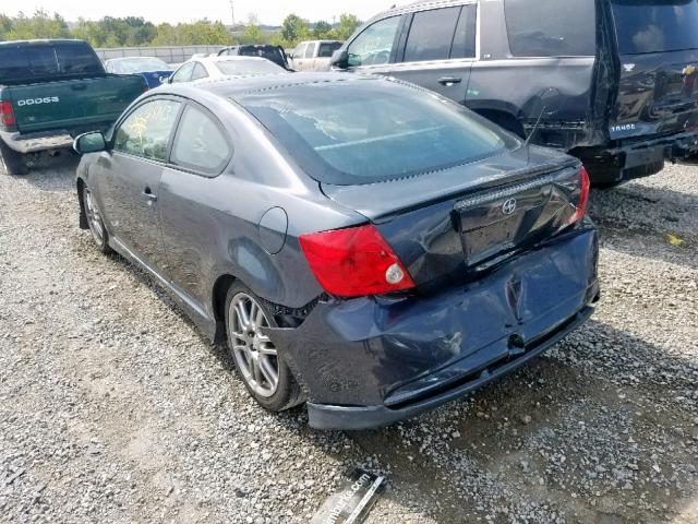 JTKDE177460077323 - 2006 TOYOTA SCION TC ლურჯი ფოტო 3