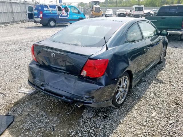 JTKDE177460077323 - 2006 TOYOTA SCION TC ლურჯი ფოტო 4