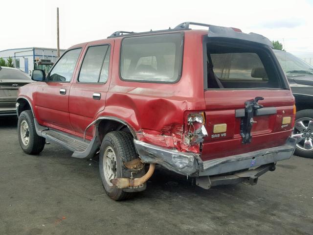 JT3VN39W4R0143468 - 1994 TOYOTA 4RUNNER VN RED photo 3