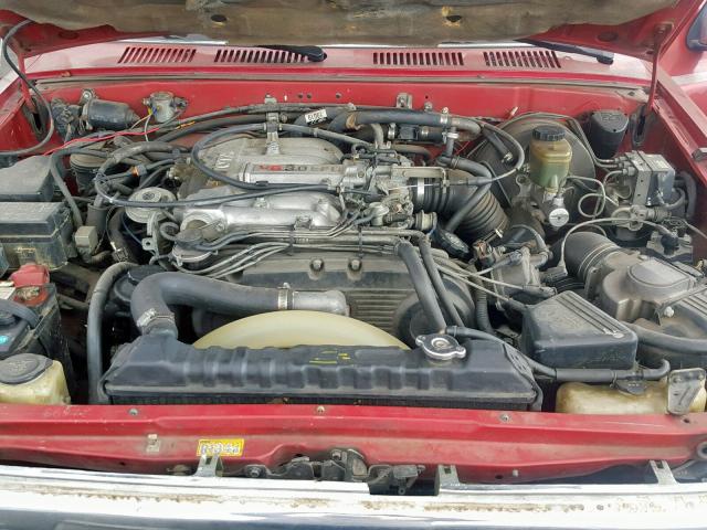 JT3VN39W4R0143468 - 1994 TOYOTA 4RUNNER VN RED photo 7