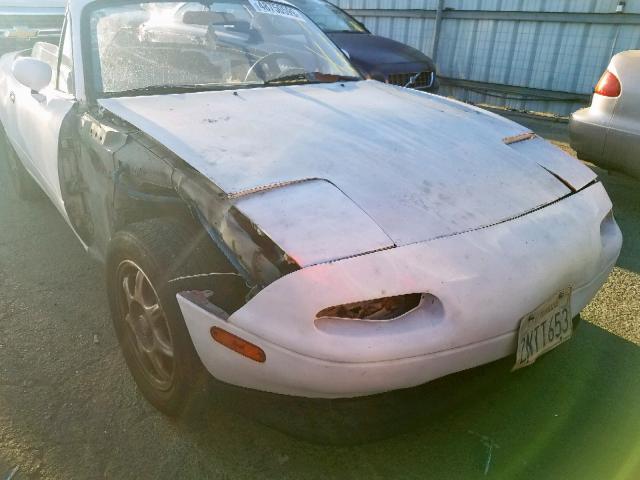 JM1NA3512L0109537 - 1990 MAZDA MX-5 MIATA WHITE photo 1