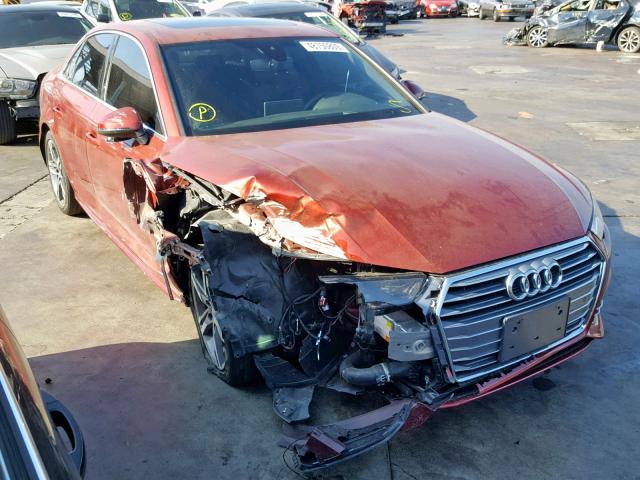 WAUENAF42JN008111 - 2018 AUDI A4 PREMIUM PLUS  photo 1