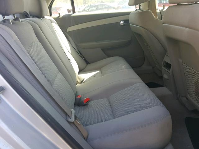 1G1ZB5E18BF352834 - 2011 CHEVROLET MALIBU LS ვერცხლისფერი ფოტო 6