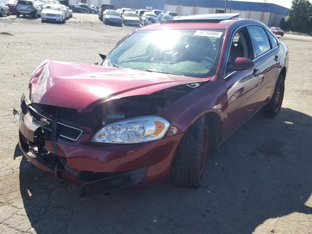 2G1WD58C479354445 - 2007 CHEVROLET IMPALA SUP RED photo 2