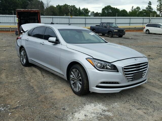 KMHGN4JE8FU067394 - 2015 HYUNDAI GENESIS 3. SILVER photo 1