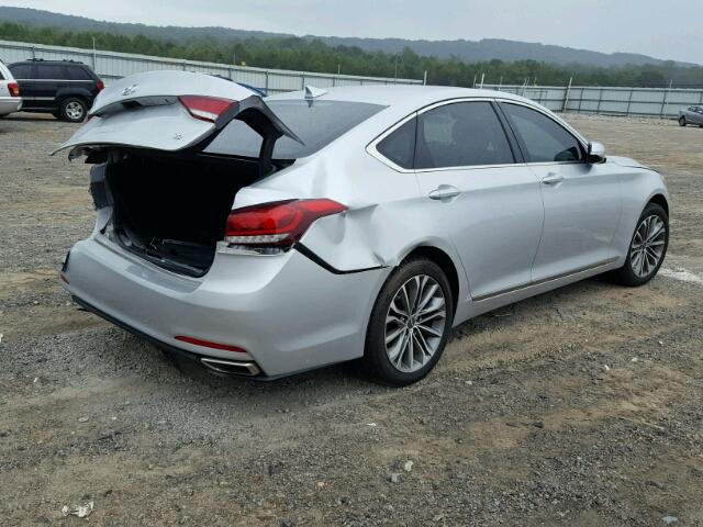 KMHGN4JE8FU067394 - 2015 HYUNDAI GENESIS 3. SILVER photo 4