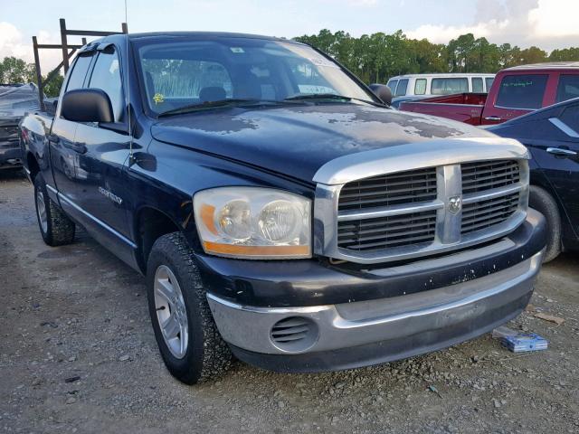 1D7HA18N76S642806 - 2006 DODGE RAM 1500 S BLACK photo 1