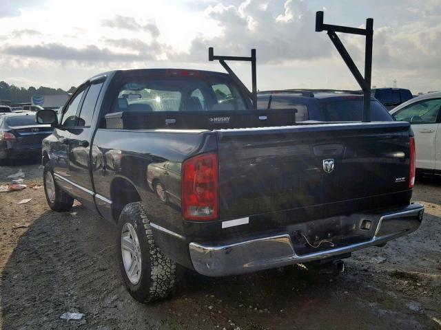 1D7HA18N76S642806 - 2006 DODGE RAM 1500 S BLACK photo 3