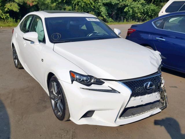 JTHBA1D26G5013385 - 2016 LEXUS IS 200T WHITE photo 1