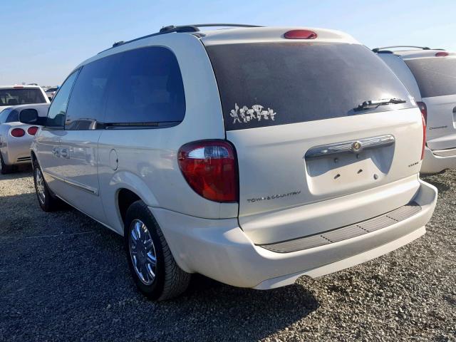 2A4GP54L57R153401 - 2007 CHRYSLER TOWN & COU WHITE photo 3