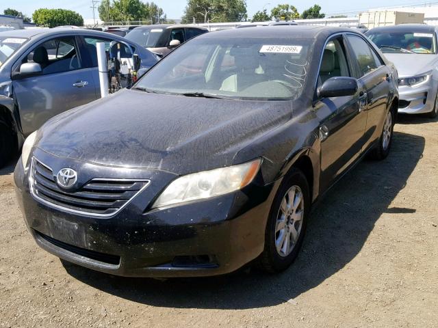 4T1BK46K47U510319 - 2007 TOYOTA CAMRY NEW BLACK photo 2