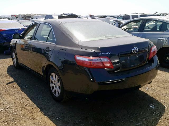 4T1BK46K47U510319 - 2007 TOYOTA CAMRY NEW BLACK photo 3