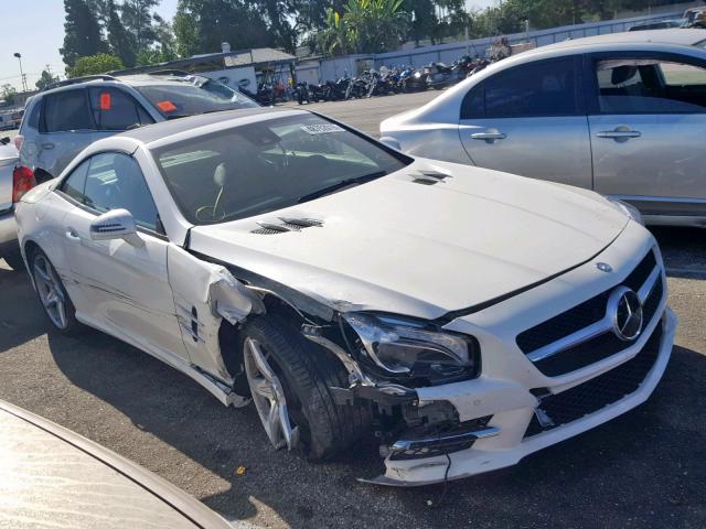 WDDJK7DA5FF033727 - 2015 MERCEDES-BENZ SL 550 WHITE photo 1