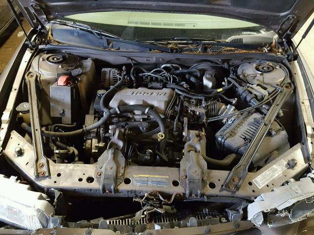 2G4WS52J441220724 - 2004 BUICK CENTURY CU BROWN photo 7