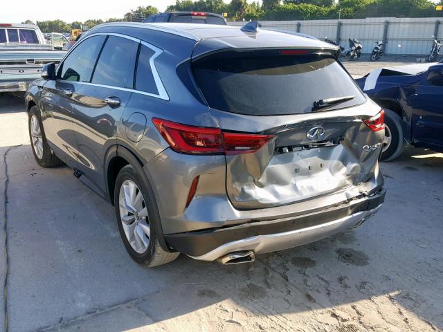 3PCAJ5M16KF102778 - 2019 INFINITI QX50 ESSEN GRAY photo 3